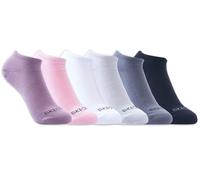 Skechers 6 Pack Color Liner chaussettes, Pointure Moyen