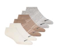 Skechers 6 Pack Core Low Cut Moyen Chaussettes en Beige