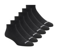 Skechers 6 Pack Core Quarter Moyen Chaussettes en Noir