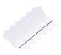 Skechers 6 Pack hommes's Cotton No Show Chaussettes en Blanc, Pointure Grand