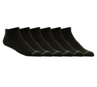 Skechers 6 Pack Non Terry Low Cut Chaussettes en Noir, Pointure Grand