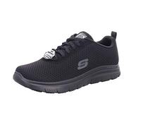 Skechers 77125EC Homme Baskets, Noir (Black Mesh/Water & Stain Repellent Treatment Blk), 39 EU