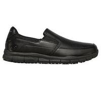 Skechers (77157EC) Hommes Nampa Groton Professionnelle Shoes en Noir Taille 8 À
