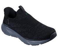 Skechers à Enfiler Basket pour Hommes Edgeride Commissionnaire en Noir /