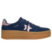 Skechers Academy HI - Elevated Essence Chaussures Moyen Width en Bleu Marine/Rose, Pointure 39.5