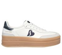 Skechers Academy HI - Stacked Hearts Chaussures Moyen Width en Blanc/Noir, Pointure 36.5