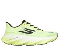 Skechers Chaussures de Course Aero Burst Performance pour Homme - Max Cushioning Low Top Mesh Athletic Sneaker, Bordure Textile Jaune, 43 EU