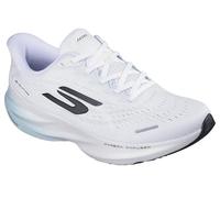 Skechers Aero Spark Baskets à Enfiler Mains Libres pour Homme, Blanc/Bleu Clair, Pointure 46