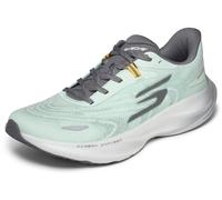 Skechers Aero Spark Performance Chaussures de Course pour Homme, Sage Textile/Turquoise Trim, 43.5 EU