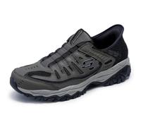 Skechers Afterburn M. Fit Ridgeburn Pantoufles à Enfiler pour Homme, Marron, 50.5 EU X-Large