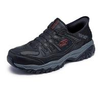 Skechers Afterburn M. Fit Ridgeburn Pantoufles à Enfiler pour Homme, Noir/Gris foncé., 39 EU