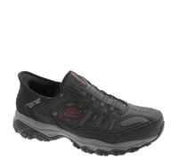 Skechers Afterburn M. Fit Ridgeburn Slip-in Black/Charcoal 8.5 4E - Extra Wide