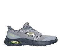 Skechers Homme Skech-Air Summits Espadrilles, Charcoal/Lime Green, 46 EU