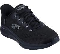 Skechers Arch Fit 2.0 Low-Top Trainers Mens Triple Noir 7 (41) Male