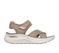 Skechers - Arch Fit 2.0 Sandal - Feelin' - Sandales randonnée femme Taupe / Corail - 40