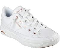Skechers Femme Arch Fit Arcade-on My Way Basket, White Duraleather, 37 EU