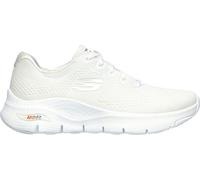 Skechers Arch Fit - Big Appeal, baskets tricotées pour femmes, chaussures de sport en blanc, semelle intérieure Air Cooled Memory Foam, lavable en machine