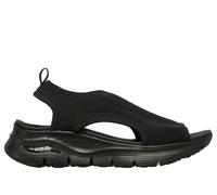 Skechers Arch Fit City Catch Femmes Sandales, Black Knit, 39 EU