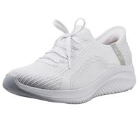 Skechers Femme Coupe de la voûte Plantaire Basket, Blanc, 37 EU