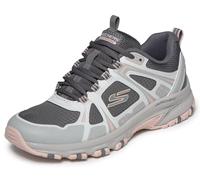 Skechers Arch Fit Hillcrest, Baskets Femme, Gris et Rose, 40 EU