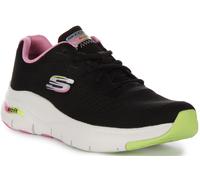 Skechers Arch Fit Infinity Cool Comfort Chaussure Noir Rose Femmes UK 3 - 8