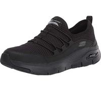 Skechers Arch Fit Lucky Thoughts Baskets Femme Noir (Black Mesh Trim) 36 EU