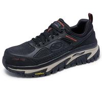 Skechers Arch Fit Road Walker Comp Toe pour Homme, Noir, 43 EU