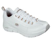 Skechers Arch Fit SR Trickell IiSneaker pour Femme, Blanc, 36 EU