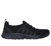 Skechers Arch Fit Sunny - Creative Pass Chaussures Moyen Width en Noir, Pointure 39.5, Vegan, Lavable en machine