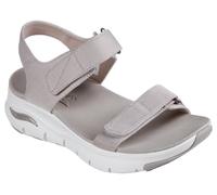 Skechers Arch Fit - Touristy Chaussures Moyen Width en Taupe, Pointure 37, Vegan