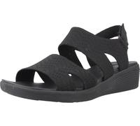 Skechers Sandales Arya-Modern Muse pour femme, noir/noir, 38 EU