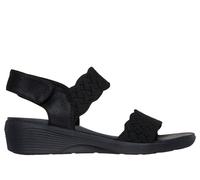 Skechers Arya - On The Rise Shoes Moyen Width en Noir, Pointure 41, Vegan, Lavable en machine