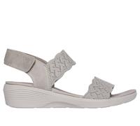 Skechers Arya - On The Rise Shoes Moyen Width en Taupe, Pointure 36, Vegan, Lavable en machine
