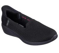 Skechers Arya-Sweet Voice Mocassins Plats Mains Libres pour Femme, Noir, 38 EU