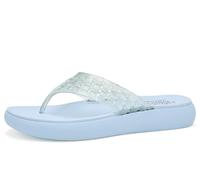 Skechers Asana Luxe - Shimmer Days pour femme, bleu ciel, 11