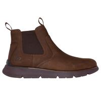 Skechers Augustino - Paulo Shoes Moyen Width en Chocolat, Pointure 44