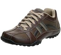 Skechers Basket de Ville Malton Oxford - pour Homme, Marron (Marron), 43 EU