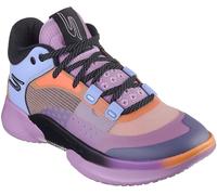 Skechers Basketball Skx Resagrip Trainers Mens Violet/Orange 6.5 (40) Male