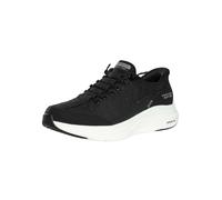 Skechers Baskets à Enfiler Contour Foam pour Homme - Coupe Confortable - Mains Libres, Noir/Blanc, 45 EU