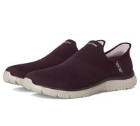 Skechers Baskets à enfiler femme Virtue-Sleek mains libres Vin 36,5 EU