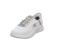 Skechers Baskets à Enfiler pour Hommes 216505 Taille 41 Couleur Blanc_Gris