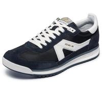 Skechers Baskets à Lacets rétro Confortables en Daim de Vache pour Homme
