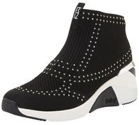 Skechers Baskets A Wedge-Lulee pour Femme, Noir, 37.5 EU