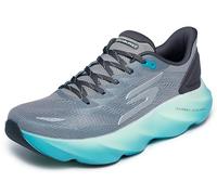 Skechers - Baskets Aero Burst pour homme, gris/bleu, 10.5
