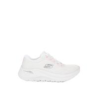Skechers Baskets femme Arch Fit 2.0 Big League Mesh blanc garniture rose et bleue Taille 39 EU