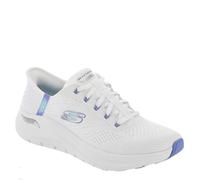 Skechers Baskets Arch Fit 2.0 Easy Chic Hands Free Slip-ins pour Femme, Blanc et Bleu, 40 EU