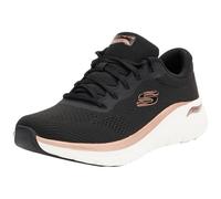 Skechers Chaussures Arch Fit 2.0 Glow The Distance – Noir/Doré/Blanc – Femme 40