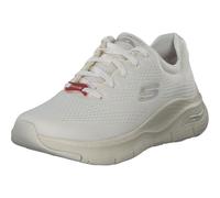 Skechers Femme Arch Fit Big Appeal Basket, Bordure en Maille Blanc cassé, 42 EU