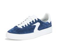 Skechers Baskets Arch Fit Legend Hamor pour Homme, Navy Pig Suede Duraleather White Trim, 45 EU