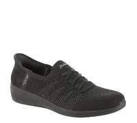 Skechers Femme Arya Swiftly Basket, Black Knit, 38.5 EU